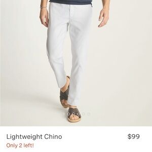 2025 Slim Lightweight Chinos Oyster Grey